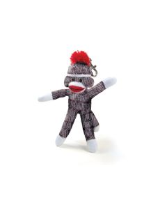 Sock Monkey Keychain - 4"