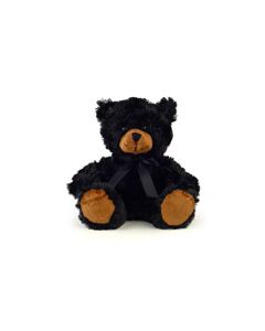 Black Fluffy Bear - 6"