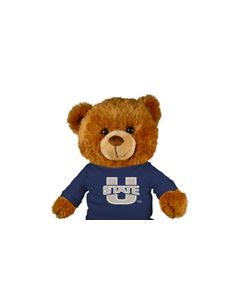 Utah State Jersey Bear 18in