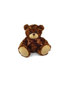 Chocolate Fluffy Bear - 11"