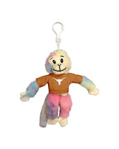Tie-Dye Velcro Monkey Keychain