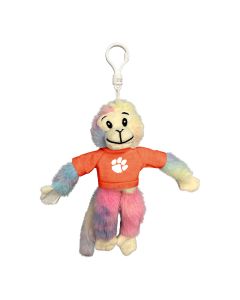 Tie-Dye Velcro Monkey Keychain