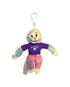 Tie-Dye Velcro Monkey Keychain