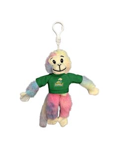 Tie-Dye Velcro Monkey Keychain