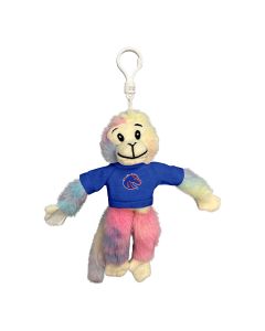 Tie-Dye Velcro Monkey Keychain