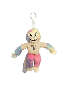 Tie-Dye Velcro Monkey Keychain
