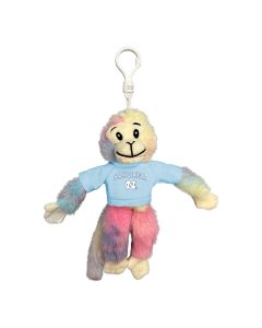 Tie-Dye Velcro Monkey Keychain
