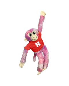 12" Tie-Dye Velcro Monkey