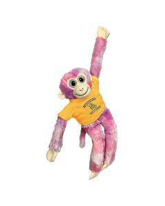 12" Tie-Dye Velcro Monkey