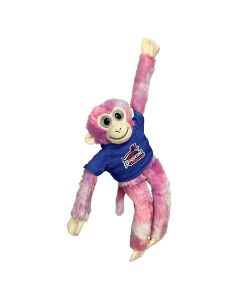 12" Tie-Dye Velcro Monkey
