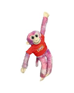 12" Tie-Dye Velcro Monkey