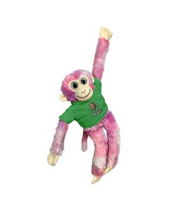 12" Tie-Dye Velcro Monkey