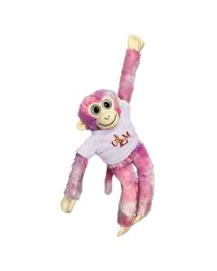12" Tie-Dye Velcro Monkey