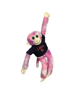 12" Tie-Dye Velcro Monkey