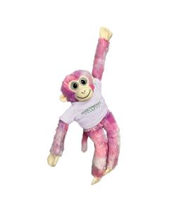 12" Tie-Dye Velcro Monkey