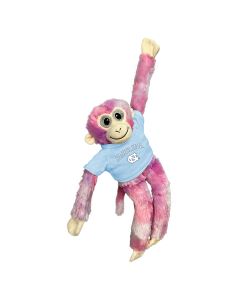 12" Tie-Dye Velcro Monkey