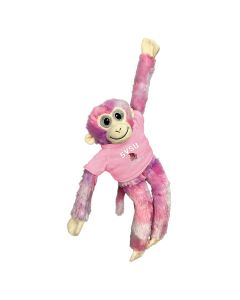 12" Tie-Dye Velcro Monkey