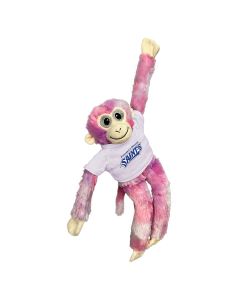 12" Tie-Dye Velcro Monkey