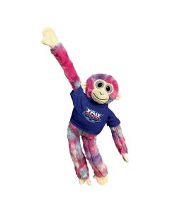 18" Tie-Dye Velcro Monkey