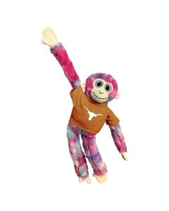 18" Tie-Dye Velcro Monkey