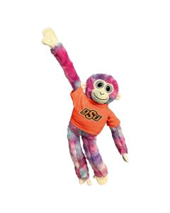 18" Tie-Dye Velcro Monkey