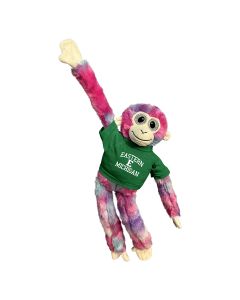 18" Tie-Dye Velcro Monkey