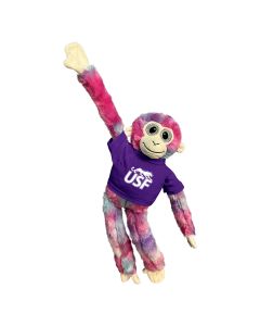 18" Tie-Dye Velcro Monkey