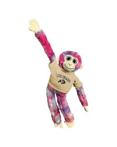18" Tie-Dye Velcro Monkey