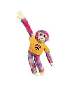 18" Tie-Dye Velcro Monkey