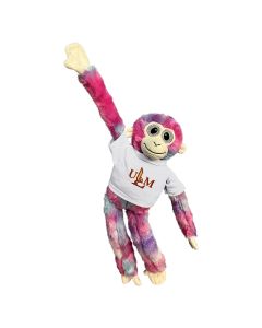18" Tie-Dye Velcro Monkey