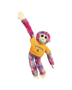 18" Tie-Dye Velcro Monkey