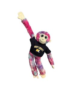 18" Tie-Dye Velcro Monkey