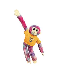 18" Tie-Dye Velcro Monkey