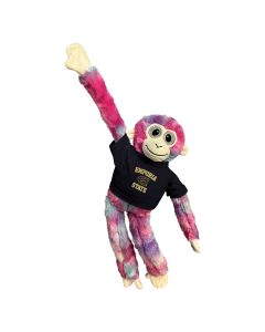 18" Tie-Dye Velcro Monkey