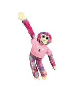 18" Tie-Dye Velcro Monkey