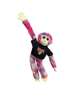 18" Tie-Dye Velcro Monkey