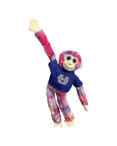 18" Tie-Dye Velcro Monkey