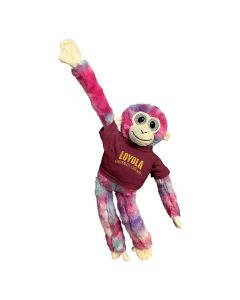18" Tie-Dye Velcro Monkey