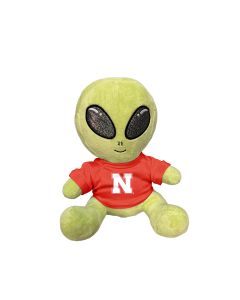 Nebraska Plush Alien 6"