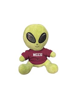 North Carolina Central Plush Alien 6"