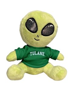 Tulane Plush Alien 11"