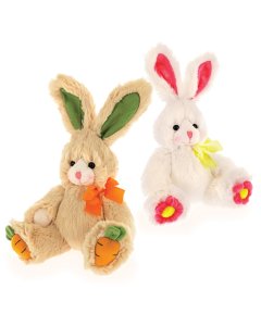 Applique Bunnies (2 Asst) 8"