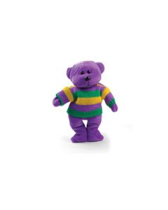 Mardi Gras Sweater Bear 