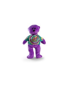 Mardi Gras Tie Dye Bear