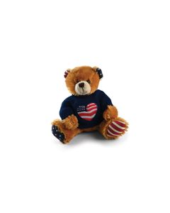 I Love USA Sweater Bear