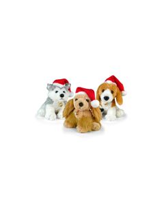 Barking X'Mas Dogs (3 Asst., 8")