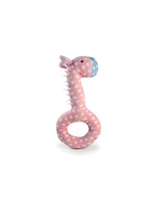 Giraffe Rattle 6in