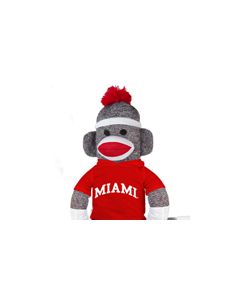 Miami of Ohio Sock Monkey 36in