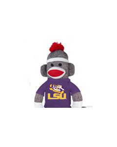 LSU Sock Monkey 36in