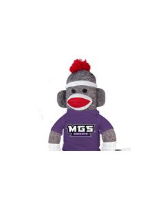 Middle Georgia State Sock Monkey 36in